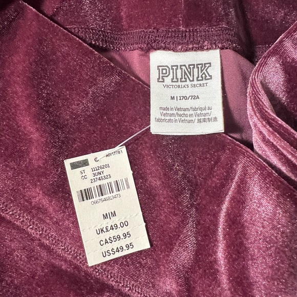 NWT Velvet Victoria Secret Leggings - Picture 4 of 4